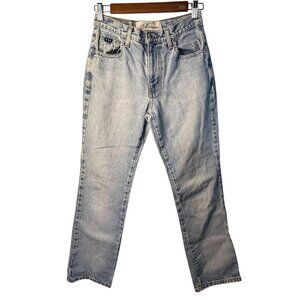 VTG Express Bleus Jeans 3/4R Light Wash Bootcut Denim Women's Cowgirl Y2K Ranch